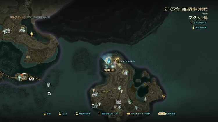 コードヴェイン_友人からの依頼:ホリー_マップ画像