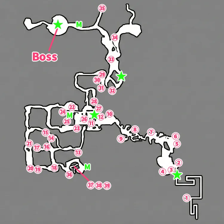 コードヴェイン_崩壊都市 市街地_マップ画像