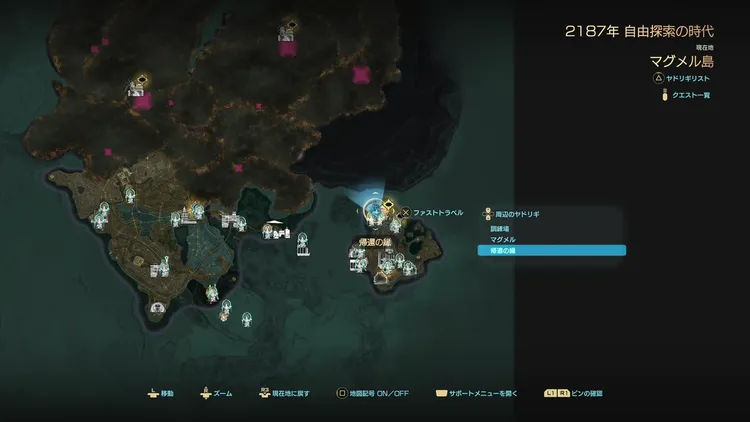 コードヴェイン_友人からの依頼:ヤドヴィカ_マップ画像