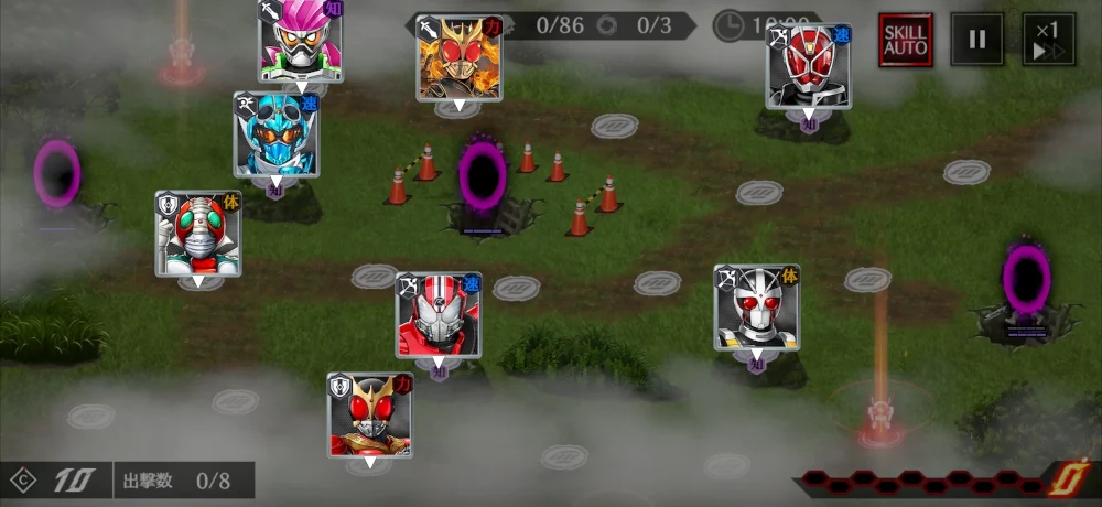 後編HARD3攻略・編成例1_ライD