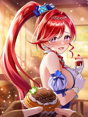 白猫_キュア_双剣_覚醒絵