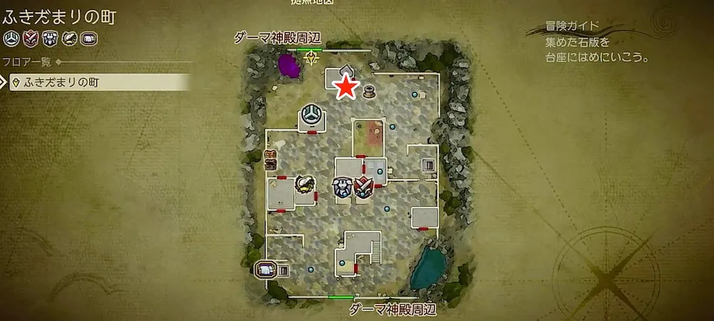 とうぞくのカギ_入手マップ