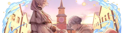 ヒンメル&フリーレンカットイン_パズドラ