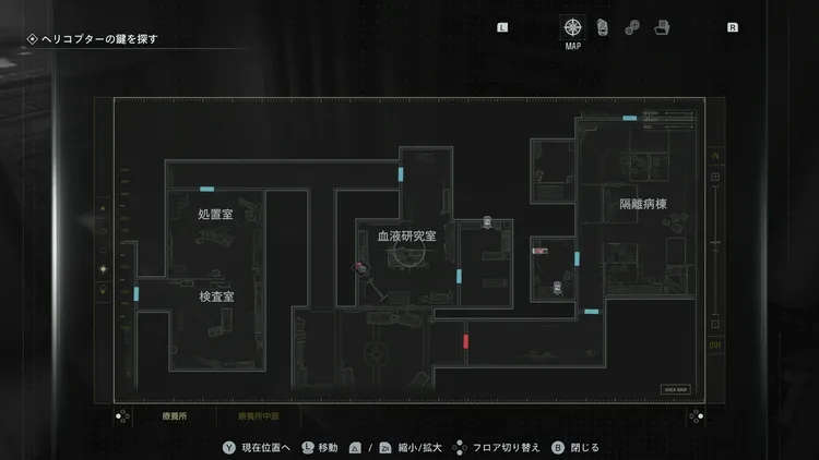 血液検体変性１マップ