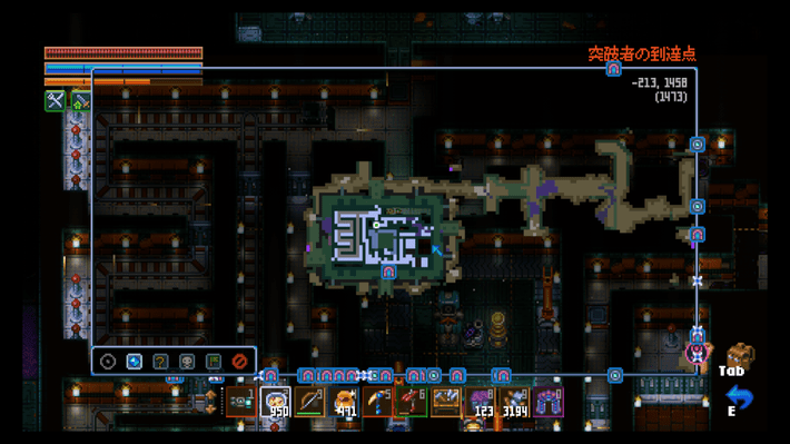 マップの見た目