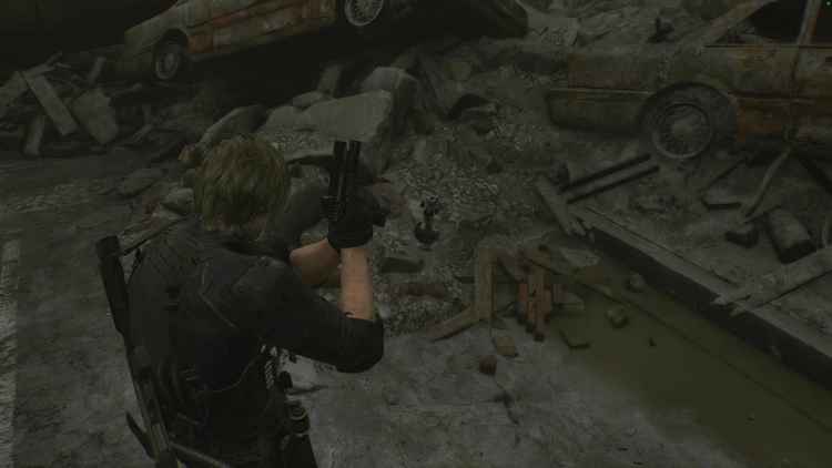 バイオ9_ラクーン君_ラクーン中心部1_周辺