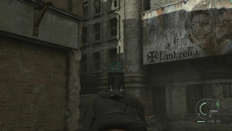 バイオ9_ラクーン君_ラクーン中心部4_周辺