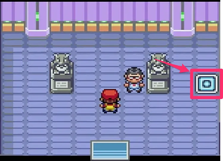 ファイアレッドリーフグリーン_ヤマブキジム_手順1