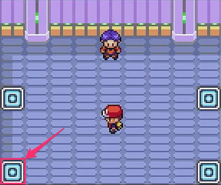 ファイアレッドリーフグリーン_ヤマブキジム_手順2