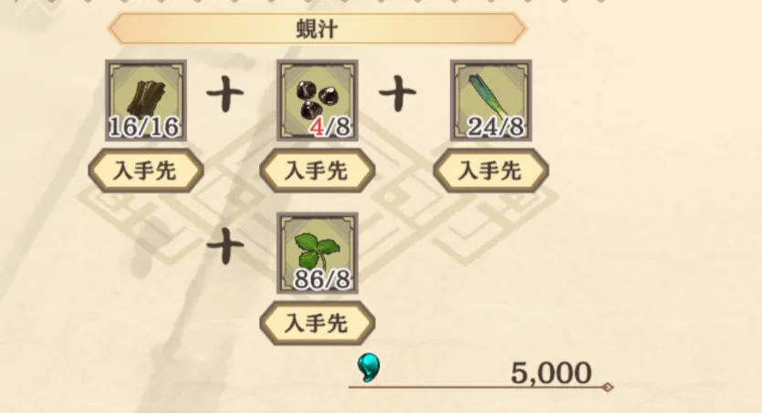 サクナヒヌカ_人物強化画面