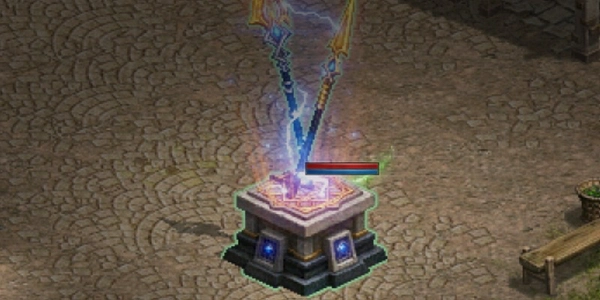 リネージュM_雷鬼アプデ記念銅像