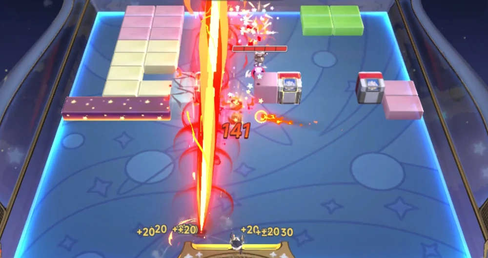 コハクのスキルが強力_ミニゲーム「ブロックくずし」_ステラソラ