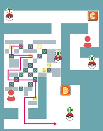 ロケット団のアジト_3階