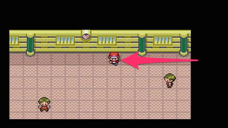 ファイアレッドリーフグリーン_セキチクジム_道順3