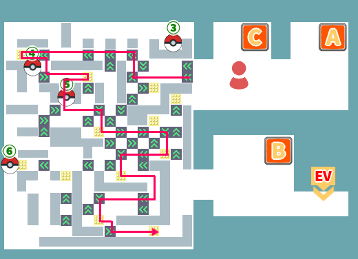 ロケット団のアジト_地下2階