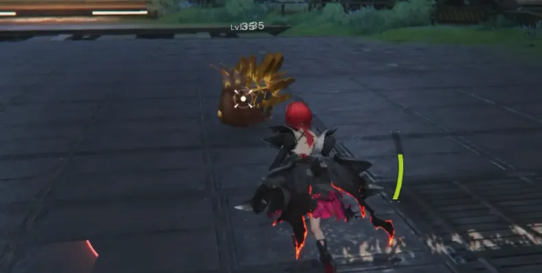 エンドフィールド_ロックオン状態の敵