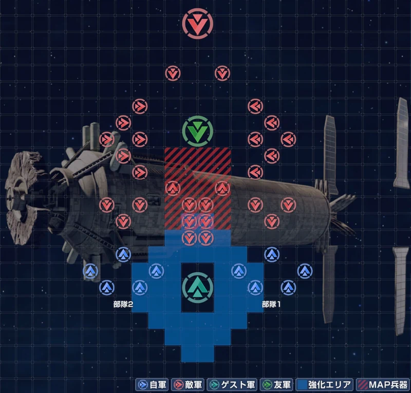 ジージェネ_WESTタワー10階攻略_マップ情報