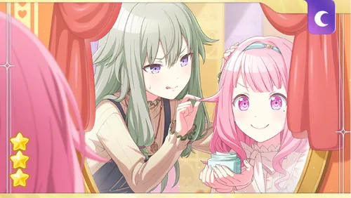 プロセカ_鏡の前の戦い_草薙寧々_特訓前