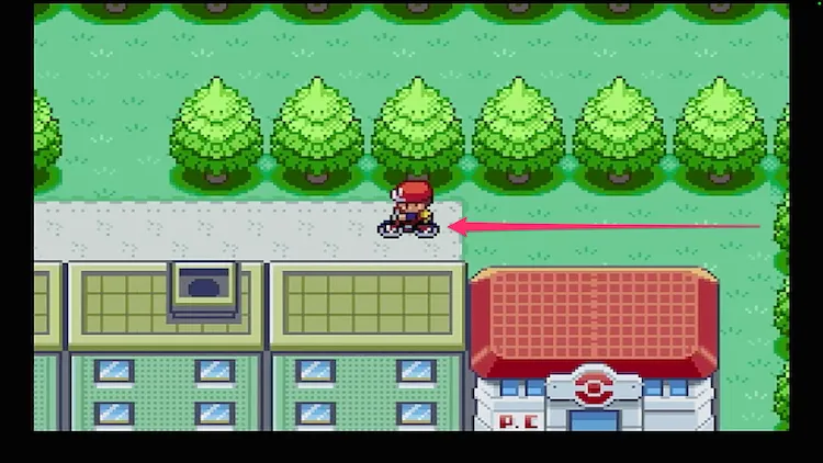 ポケモンFRLG_イーブイ_マンション裏2