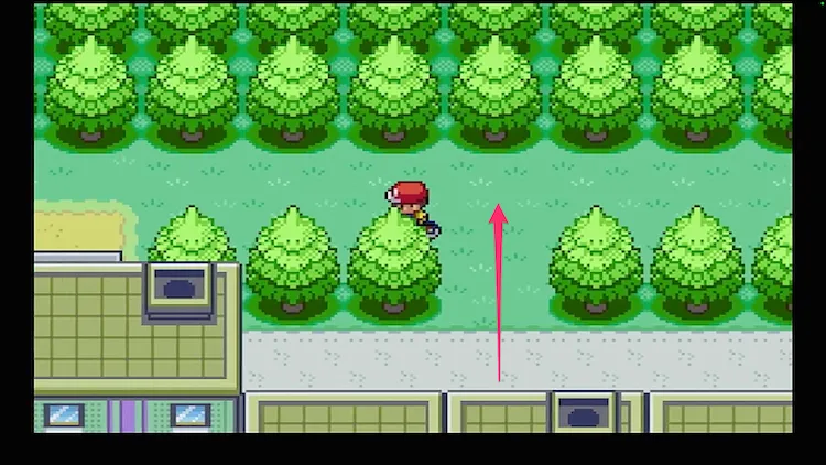 ポケモンFRLG_イーブイ_マンション裏3