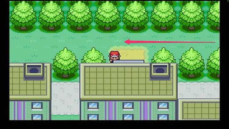 ポケモンFRLG_イーブイ_マンション裏4