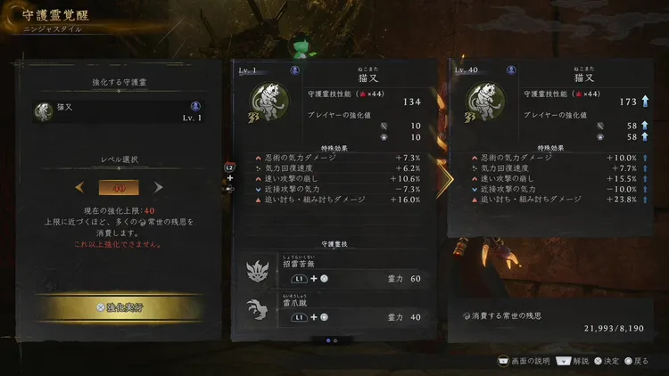 仁王3_常世の残思_守護霊覚醒