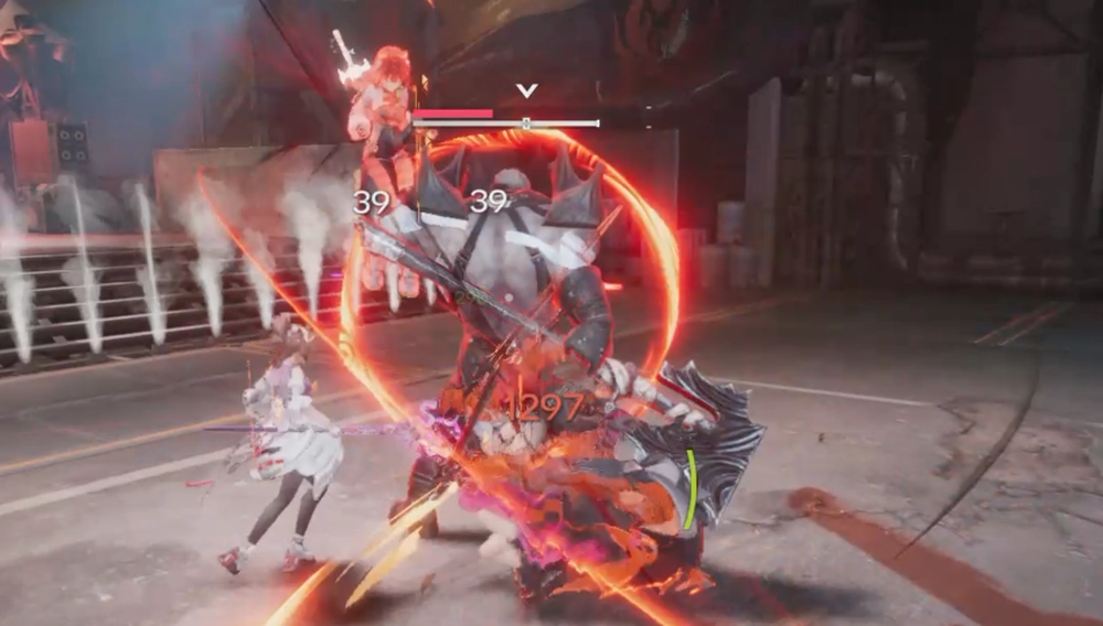 エンドフィールド_掴み攻撃のキャンセル