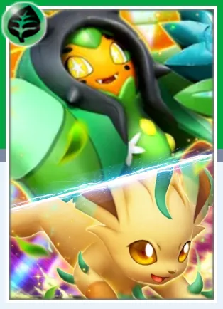 ポケポケ_オーガポン&リーフィアデッキ