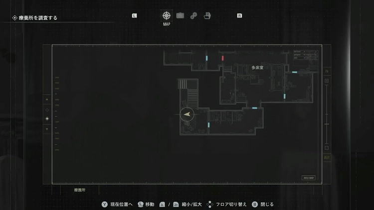 バイオ9_ラクーン君1_マップ