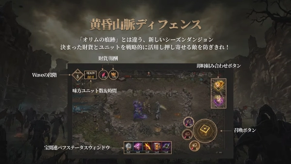 リネージュM_RISING_STORM_黄昏山脈ディフェンス