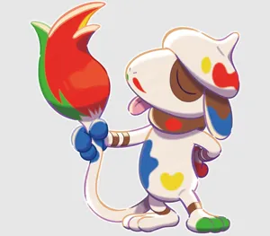 ぽこ あ ポケモン_ドーブル(ペインター)