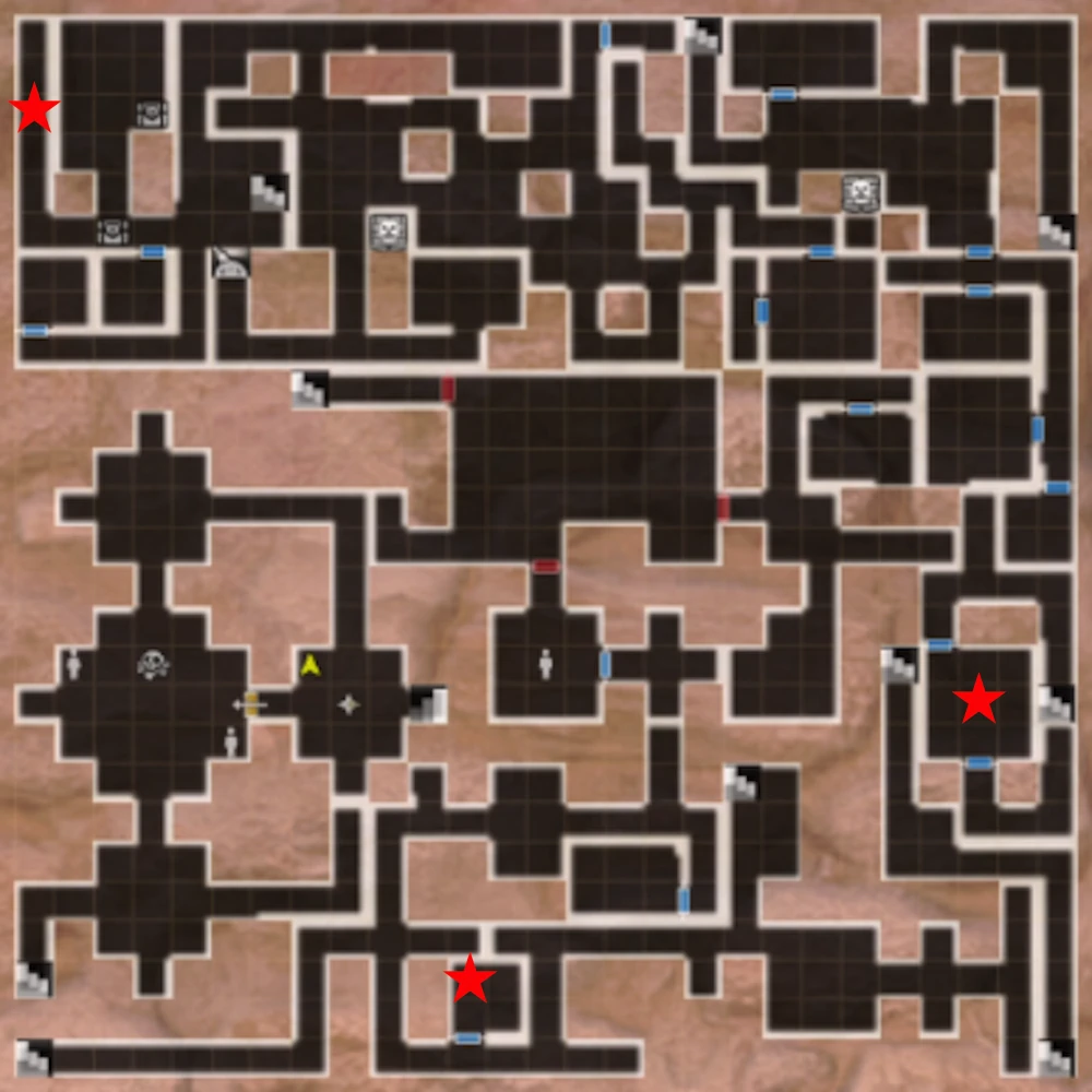 禁域探索の護衛_マップ_ダフネ