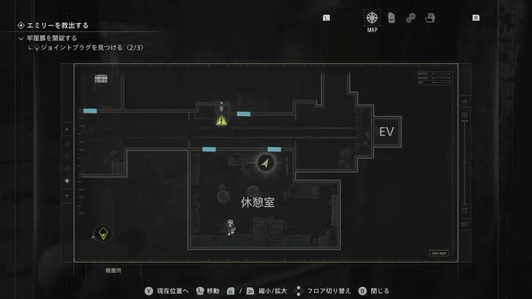 バイオ9_ラクーン君5_マップ