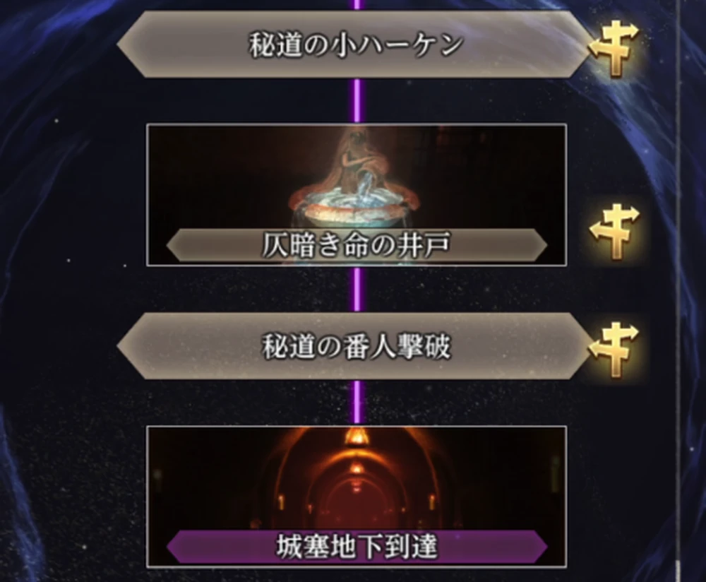 グアルダ城塞1区突破で依頼が出現_悪霊の鎮魂の攻略と進め方_ダフネ