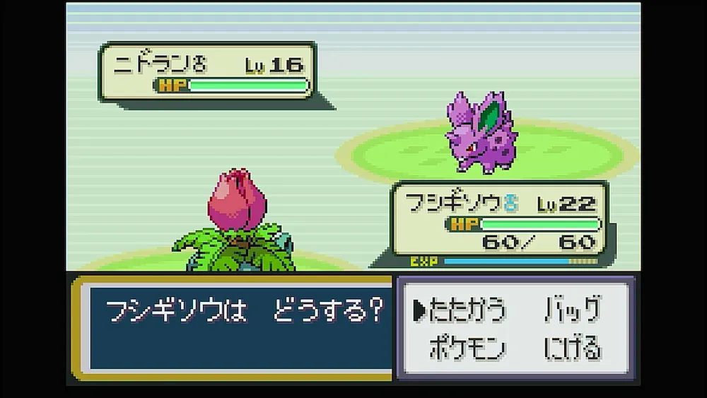 フシギダネ道中戦