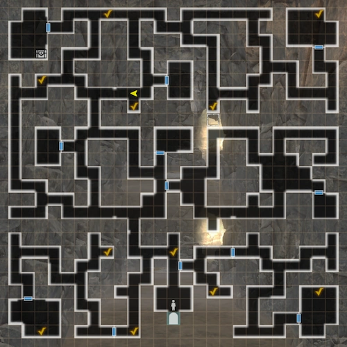 体の試練マップ_ウィザードリィダフネ