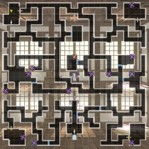 技の試練マップ_ウィザードリィダフネ