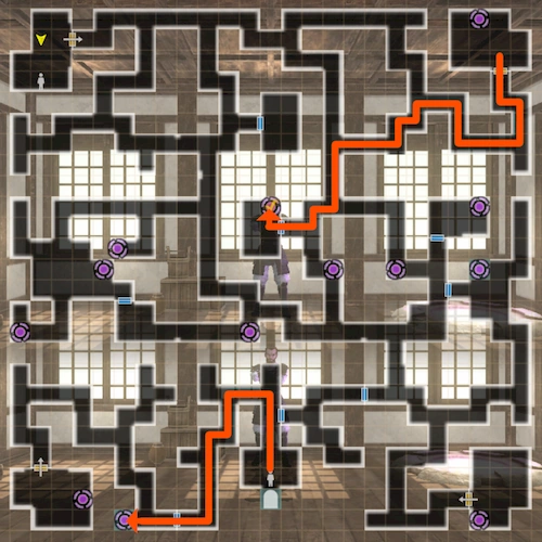 技の試練ルート_ウィザードリィダフネ