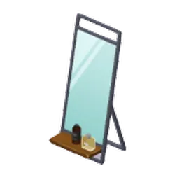 ヴィンテージスタイルの鏡_アイコン