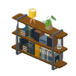 ヴィンテージスタイルの本棚_アイコン