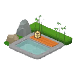 ほっこり温泉の足湯_アイコン