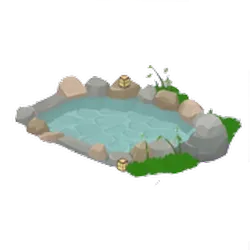 ほっこり温泉の露天風呂_アイコン