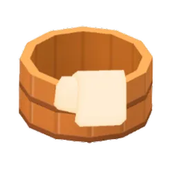 ほっこり温泉の風呂桶_アイコン