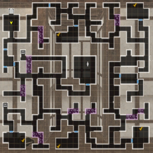 心の試練マップ_ウィザードリィダフネ