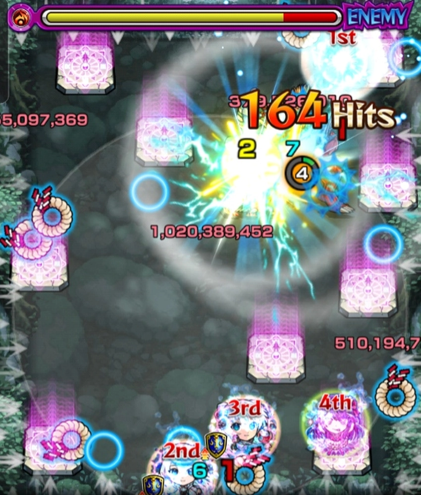 モンスト_カミキヒカルエレメントショット範囲