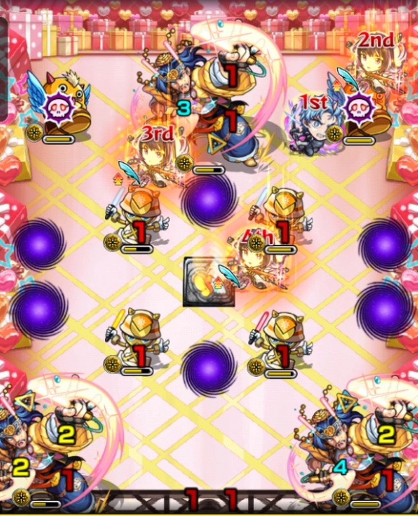 モンスト_B小町同時処理