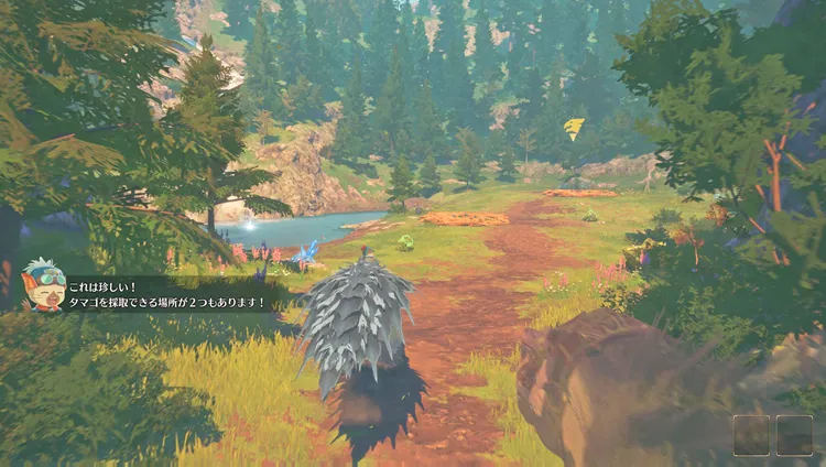 モンハンストーリーズ3_昼夜の違い_巣のできごと