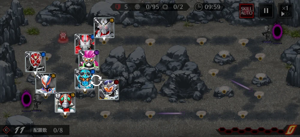 封印区画B12・ノーダメージ編成