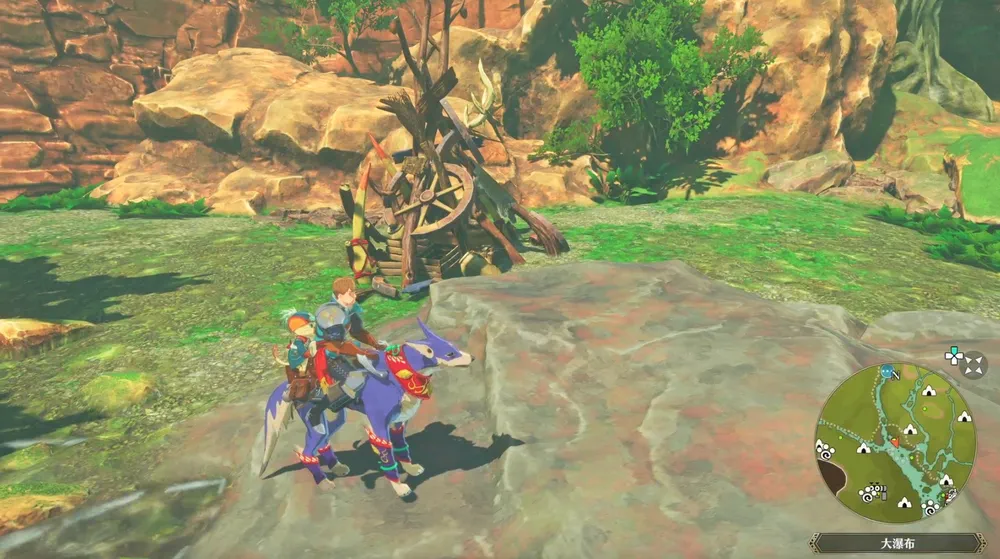 モンハンストーリーズ3_ポイ捨て禁止_ガラクタの山1