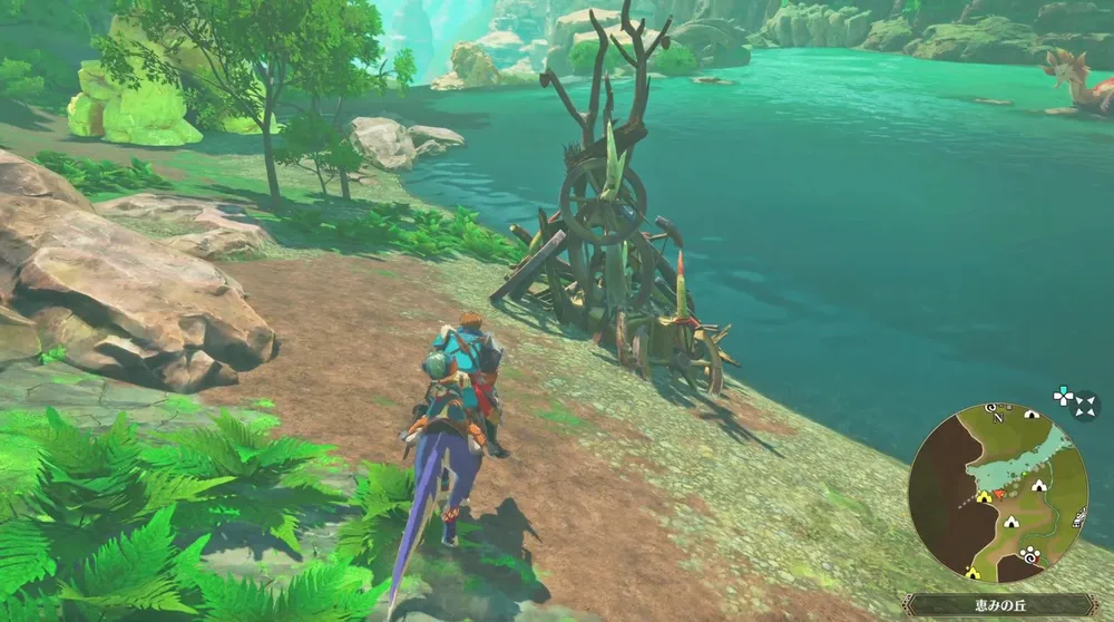 モンハンストーリーズ3_ポイ捨て禁止_ガラクタの山2